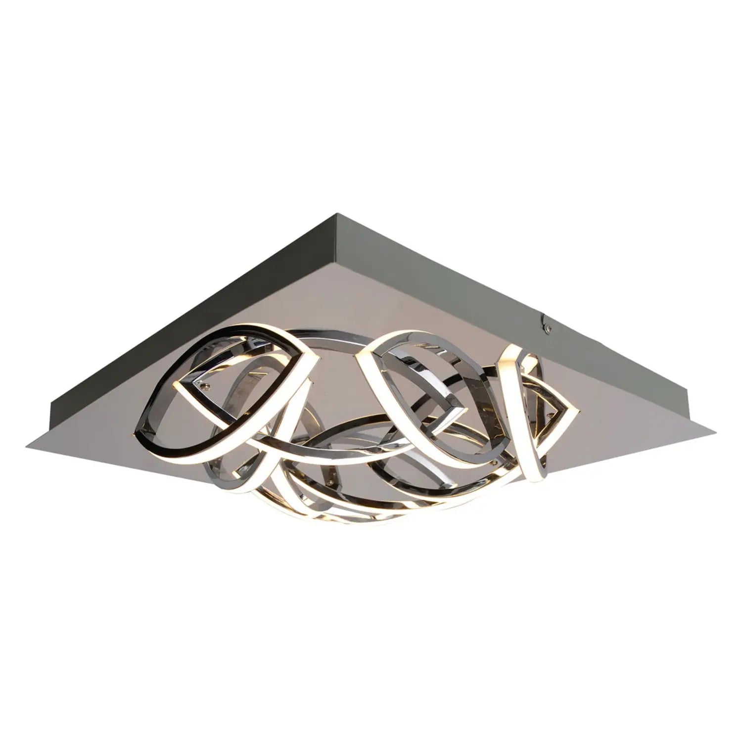 B-Ware Näve Led Deckenleuchte Lampe Manchester Deckenlampe 9 Flg Chrom Dimmbar