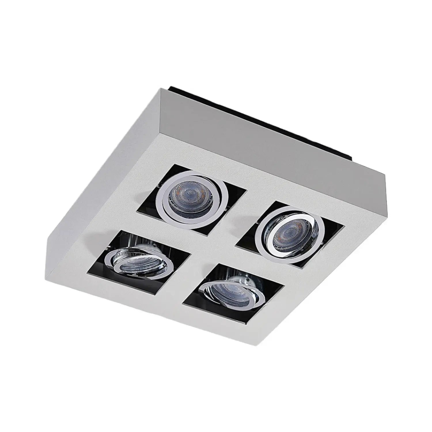B-Ware Arcchio Strahler Deckenlampe Vince Weiß Aluminium Gu10 Led Lampe Leuchte 25 Cm