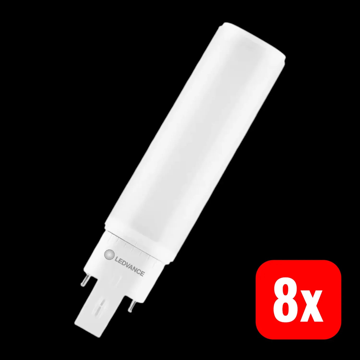 B-Ware Ledvance Led Lampe Röhre Stabform G24q 4 Stift Kaltweiß Weiß 8 Stück