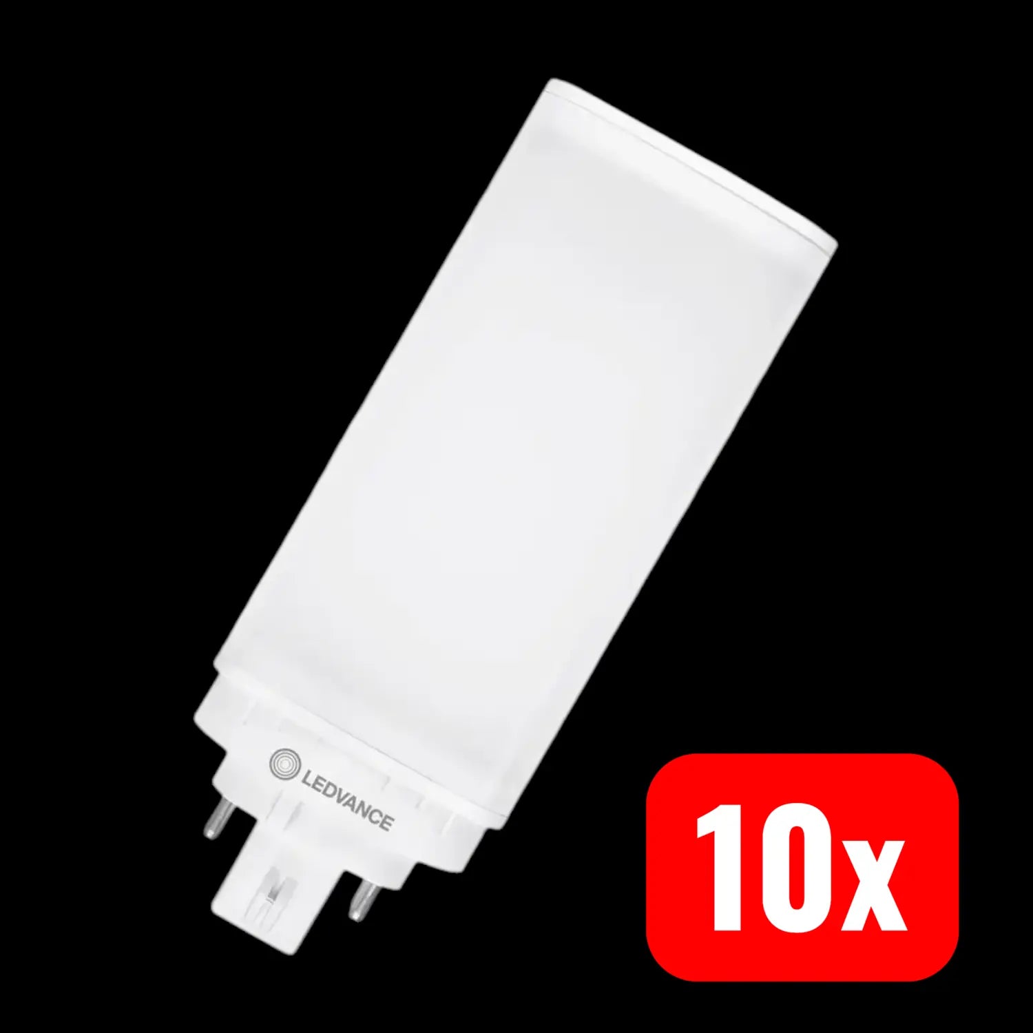 B-Ware Ledvance Kompaktlampe Lampe Led Gx24q 2 Weiß Stabform Warmweiß 7 W 10 Stück