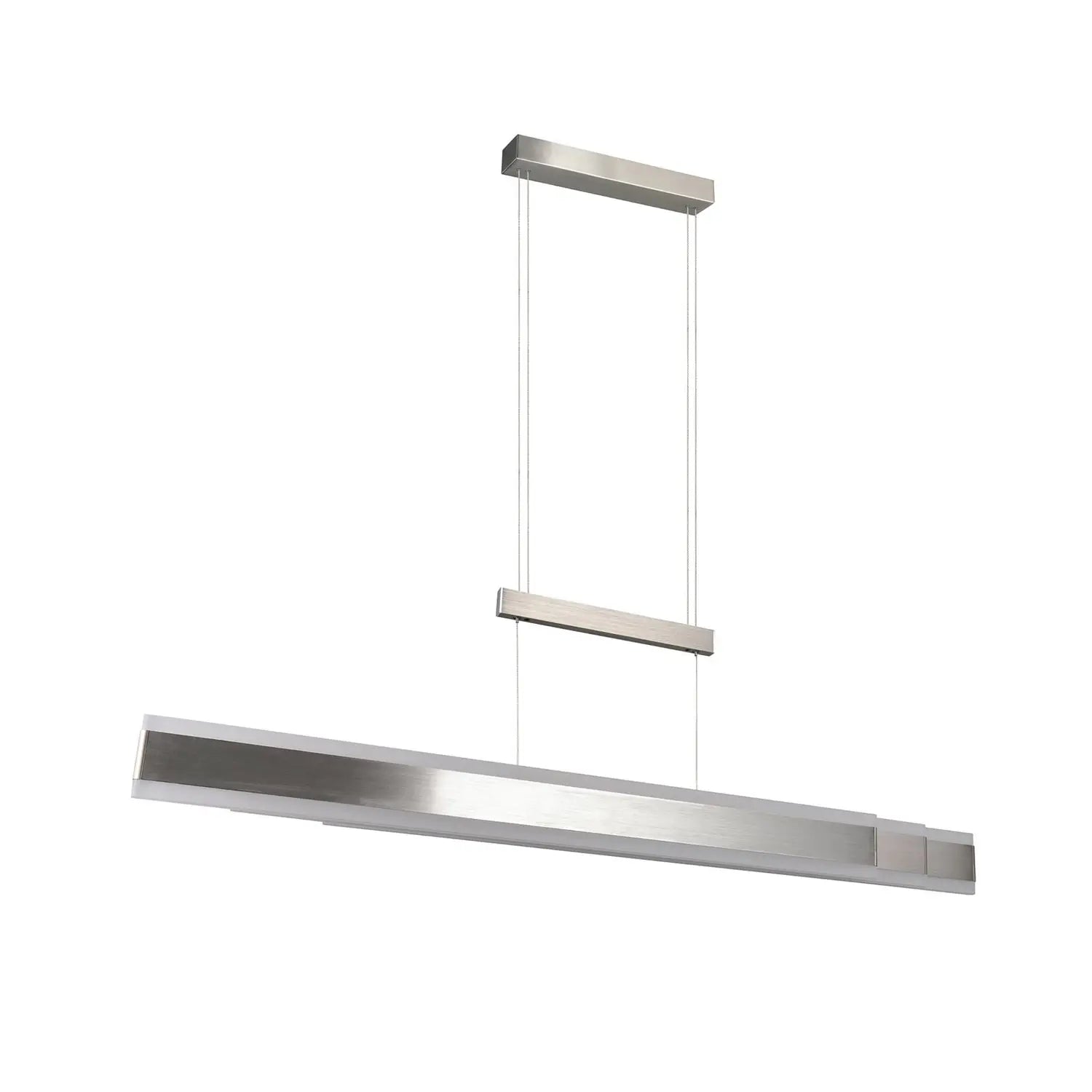 B-Ware Trio Lighting Hängelampe Pendelleuchte Led Arcola Nickel Touchdimmer