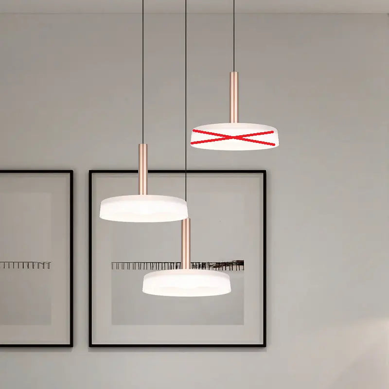 B-Ware Trio Lighting Led Hängelampe Deckenleuchte Celeste ø35cm Glas Siehe Text/Foto