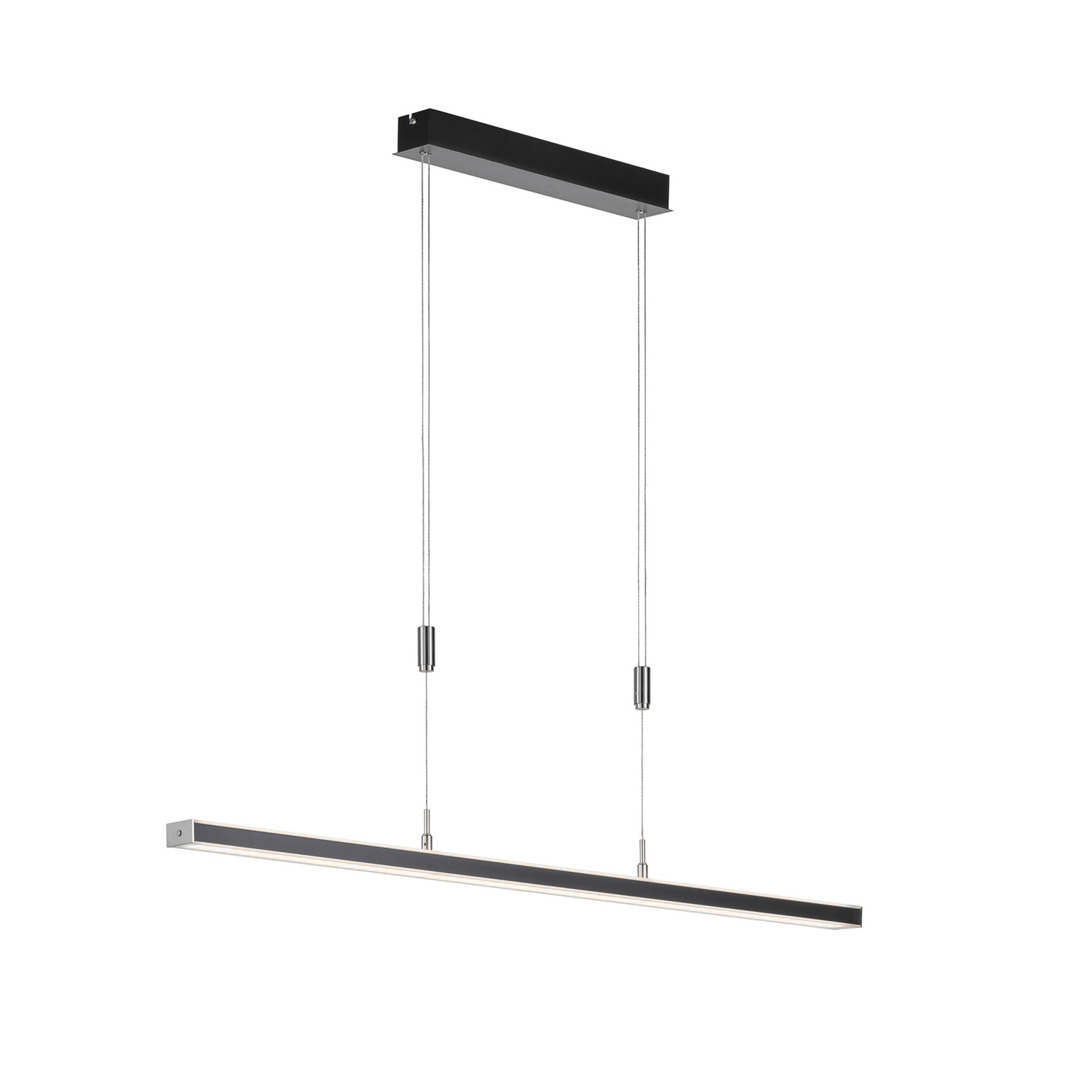 B-Ware Fischer Honsel Pendelleuchte Hängelampe Led Vitan Sandschwarz Dimmbar Cct