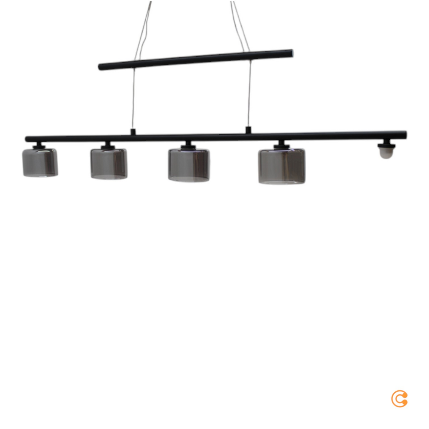 B-Ware Paul Neuhaus Led Hängeleuchte Hydra Hängeleuchte Deckenlampe Lampe 5 Fl. Schwarz