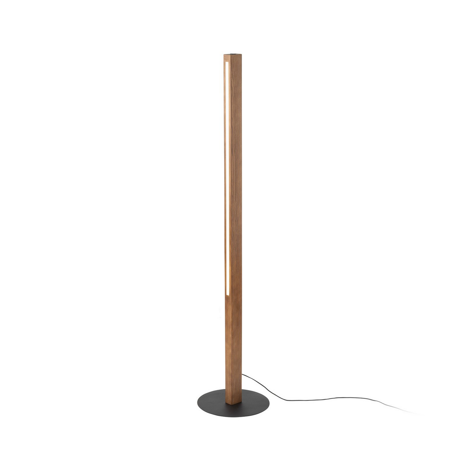 B-Ware Tk Lighting Led Holzstehleuchte Teo Standlampe Leuchte Walnuss 120cm Siehe Text