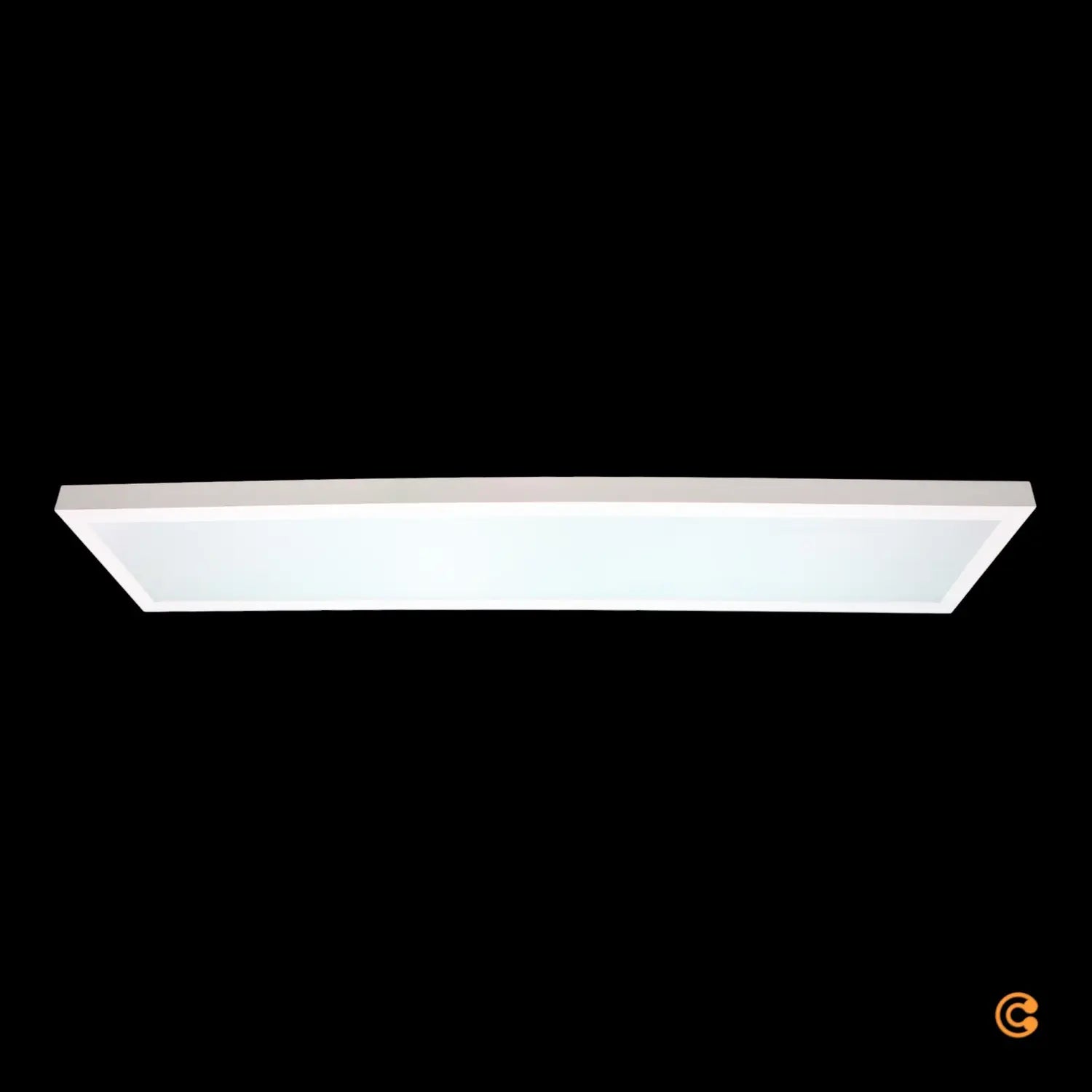 B-Ware Pro Office Led Panel Sano Leuchte Dali Cct 153 X 33 Cm Weiß Metall