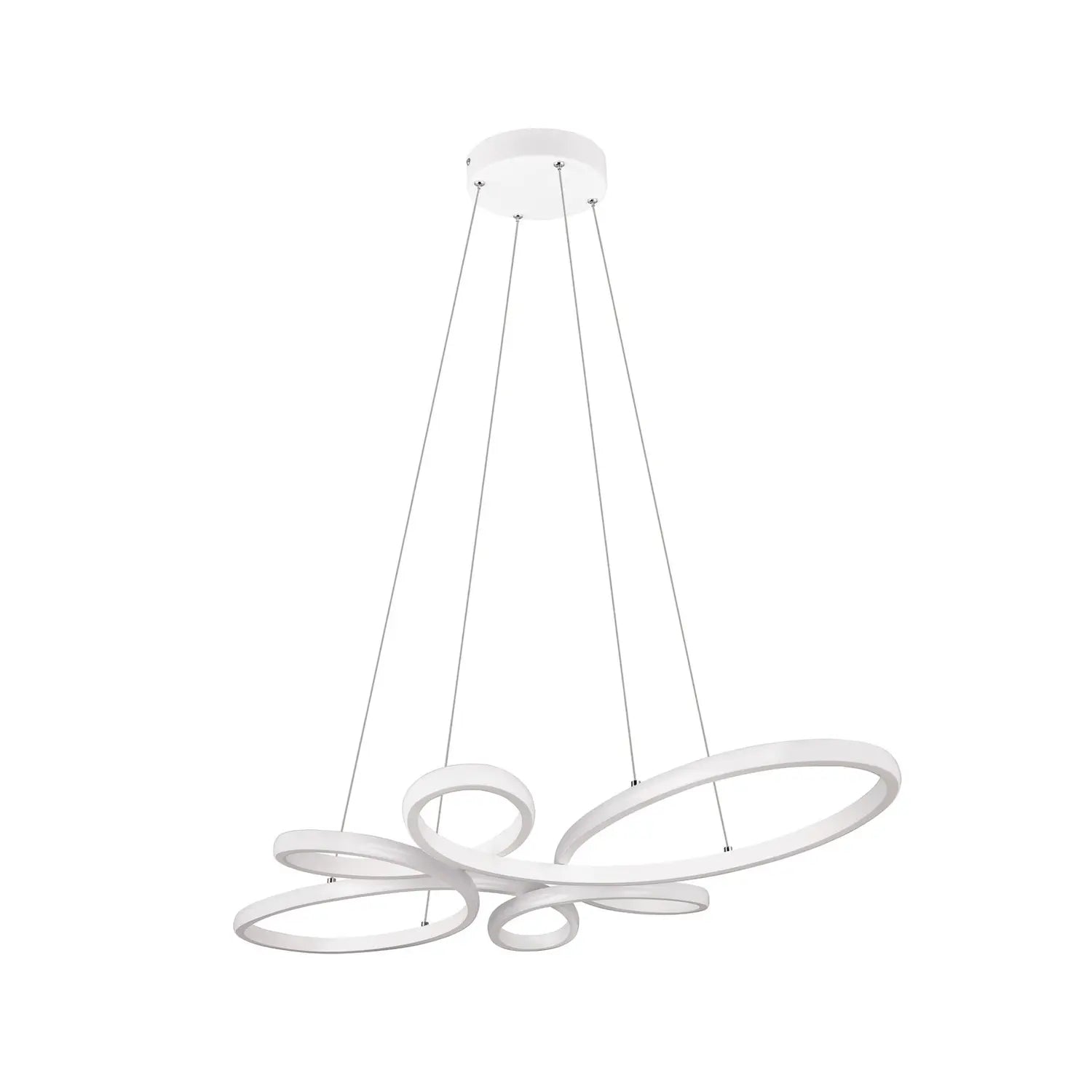 B-Ware Trio Lighting Pendelleuchte Hängelampe Fly Weiß Matt Leuchte Lampe Beleucht366