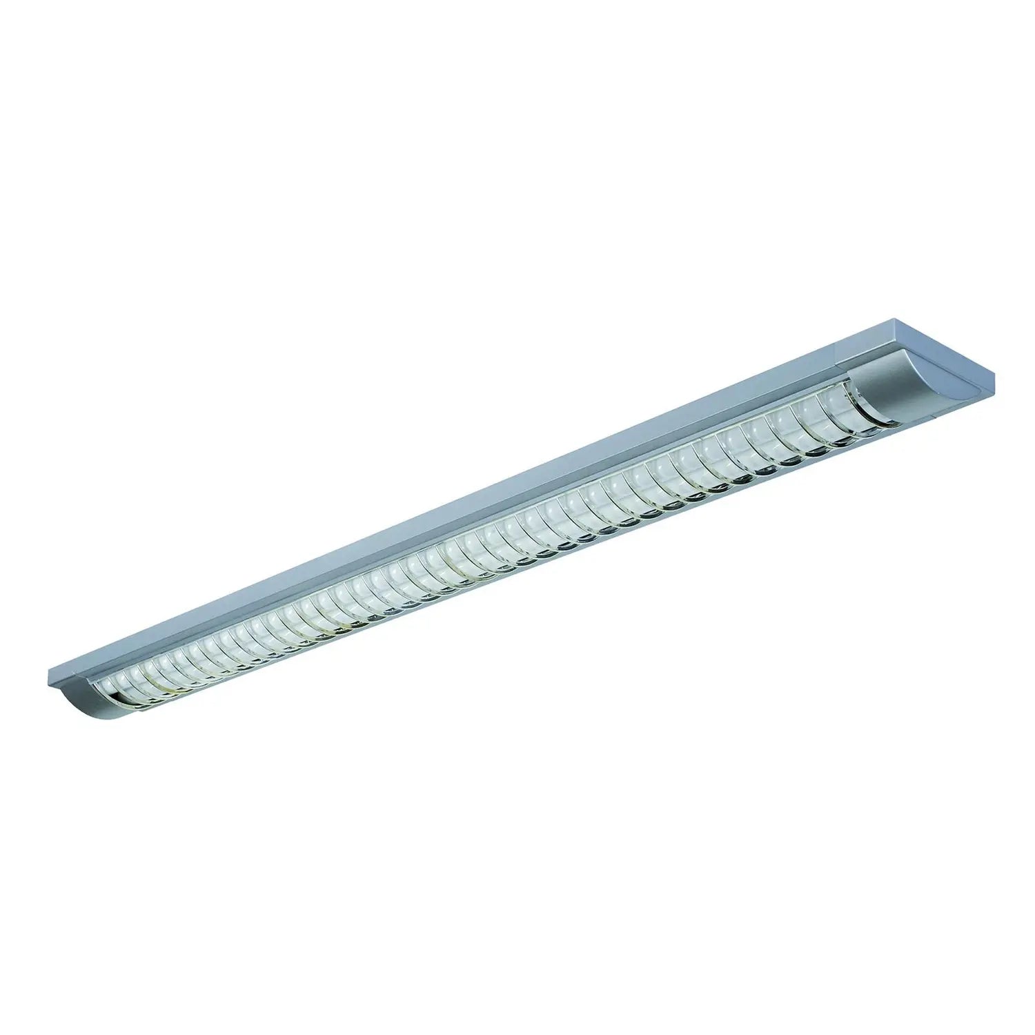 B-Ware Led Rasteranbauleuchte Leuchte Lampe 444 G13/T8 Silber Beleuchtung