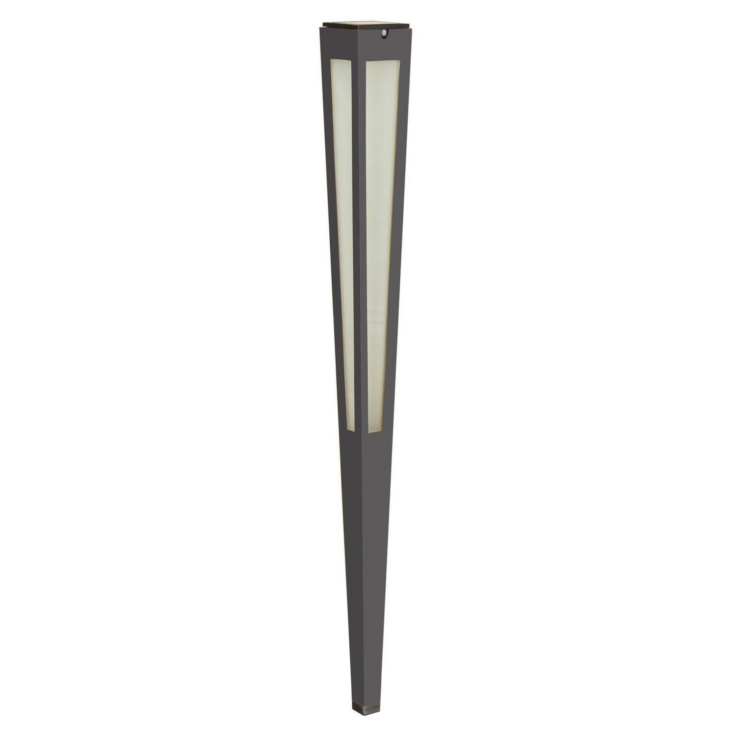 B-Ware Les Jardins Led Solarfackel Gartenleuchte Sensor Tinka Grau 120 Cm Außenbereich
