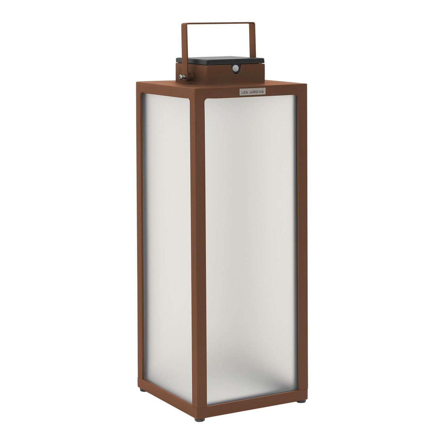 B-Ware Les Jardins Led Solarlaterne Tradition Gartenlampe Led Corten H65cm Siehe Text