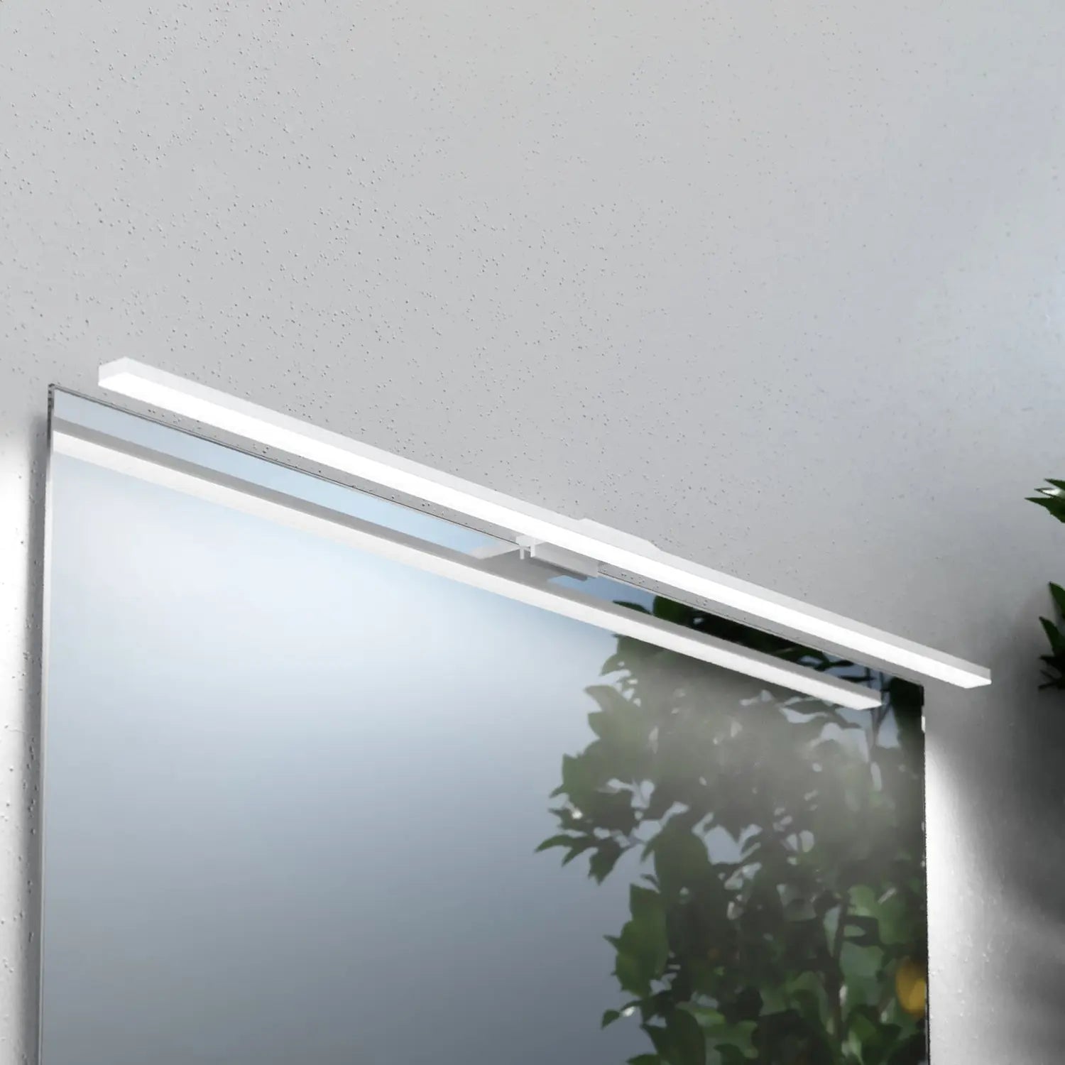 B-Ware Triga Spiegelleuchte Spiegellicht Led Lampe Badleuchte Weiß Ip44 80cm Siehe Text