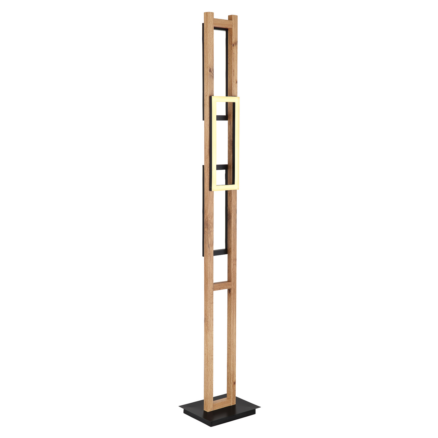B-Ware Globo Led Stehlampe Illa Holzleuchte Lichtquelle Wohnzimmerlampe Holzdesign569