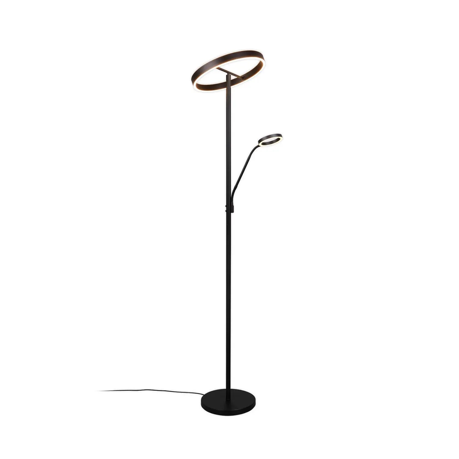 B-Ware Trio Lighting Led Stehlampe Standlampe Willis Schwarz Matt Metall Cct Dimmer107