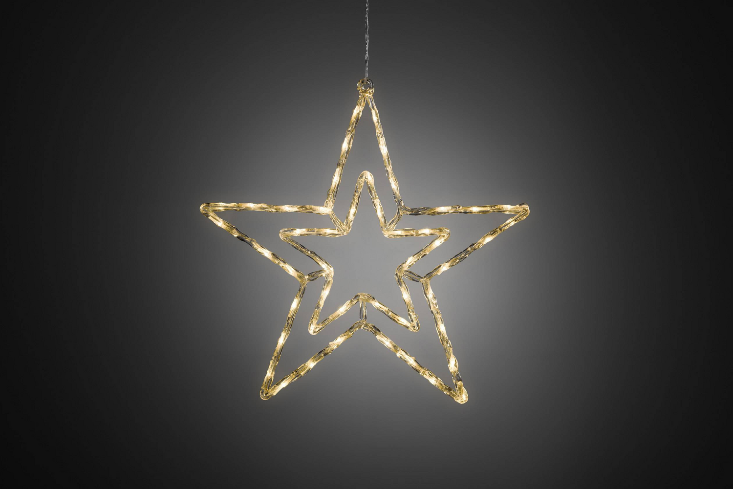 B-Ware Konstsmide 4471 103 Acryl Figur Weihnachtsstern Weihnachtsfigur Leuchtestern
