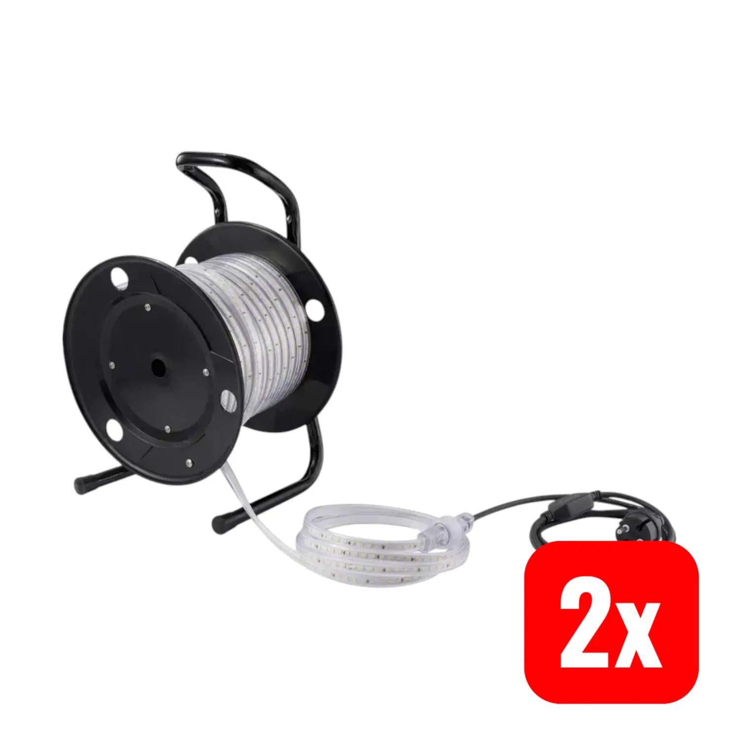 B-Ware Sygonix Led Strip Kabelrolle 25 M Led Streifen Band Licht Kaltweiß 2 Stück