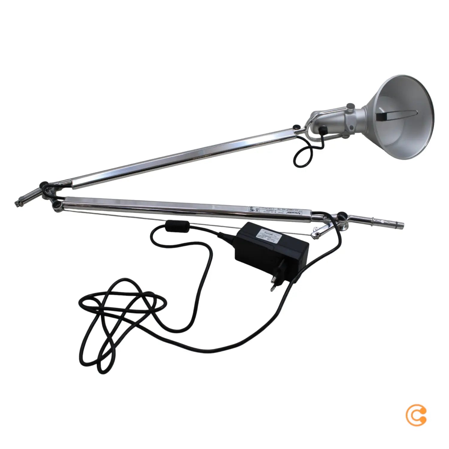 B-Ware Korpus Led Tischleuchte Tischlampe Lampe Silber Tolomeo Tunable White Ohne Fuß