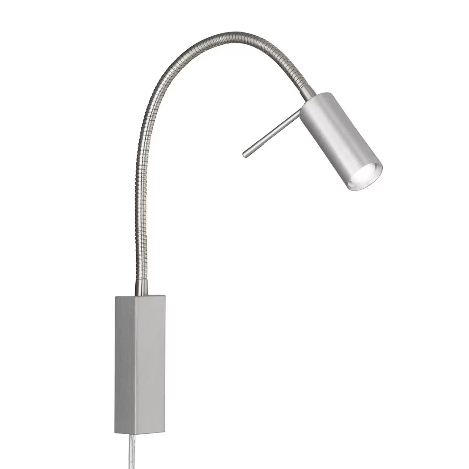 B-Ware Fischer & Honsel Led Wandlampe Wandleuchte Led River Flexarm Schirm Metall Glatt
