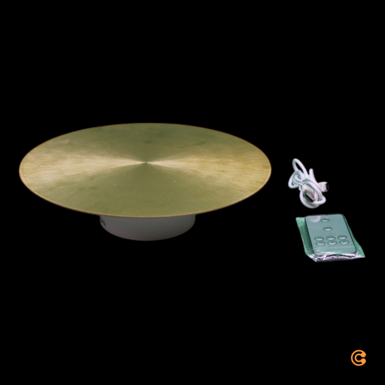 B-Ware Paul Neuhaus Wandleuchte Wandlampe Led Akku Puntua Messing Matt Rund Aluminium