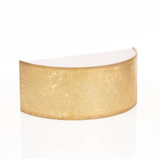 B-Ware Hufnagel Led Wandleuchte Alea Mit Blattgold Dimmbar Wandleuchte Wand Leuchte Lam