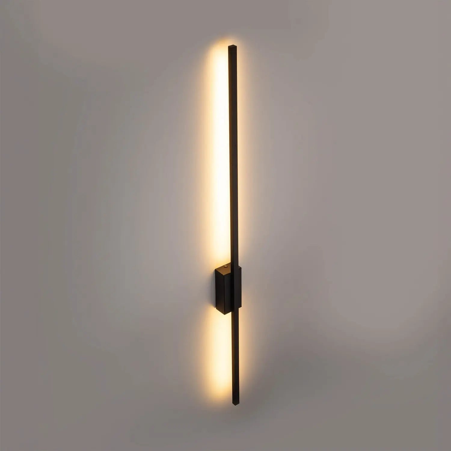 B-Ware Flash Wandleuchte Wandlampe Led Metall Schwarz Indirekte Beleuchtung Rechtec589