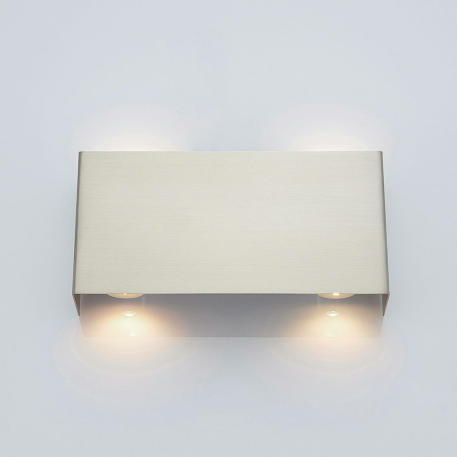 B-Ware Lindby Led Wandleuchte Manon Wandleuchte Lampe Leuchte Nickel Satiniert 22 Cm330