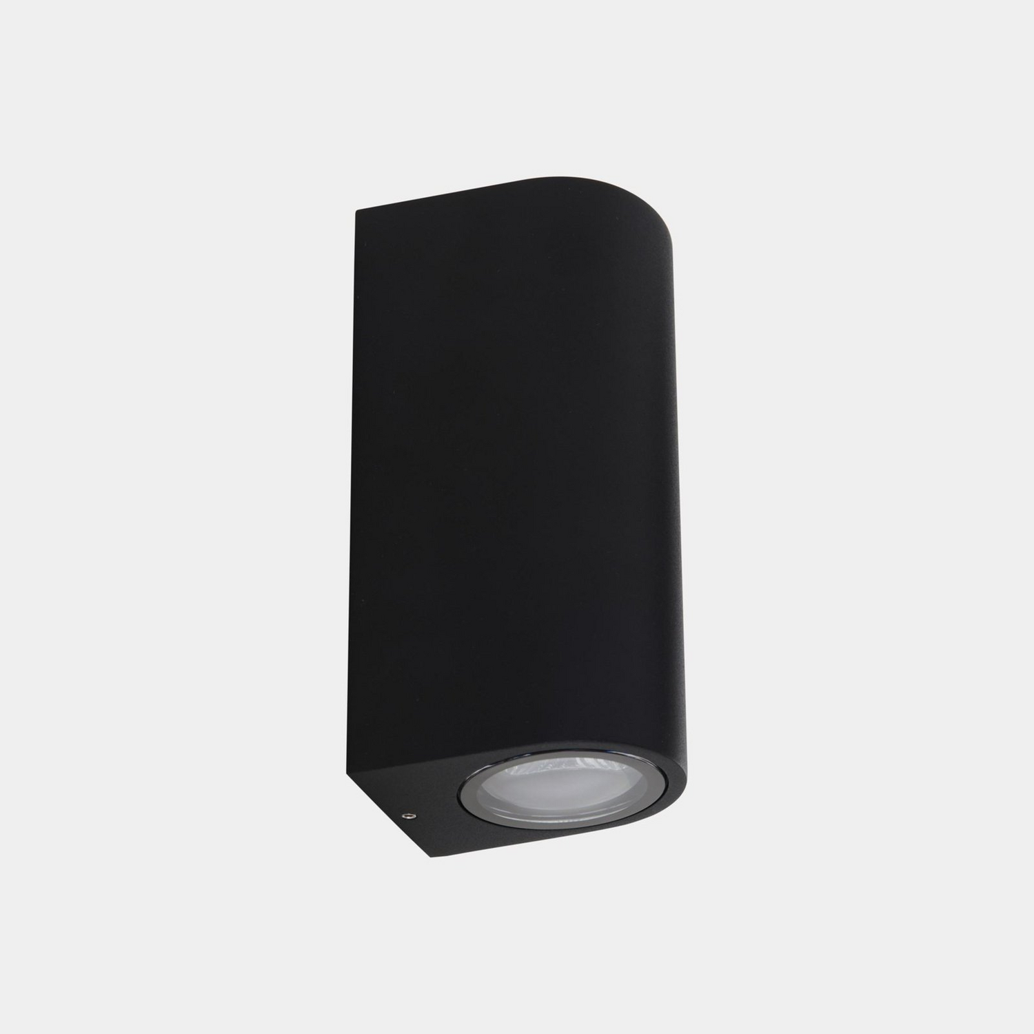 B-Ware Leds C4 Außenwandlampe Leuchte Eko Double Schwarz Breite 7 Cm Alu