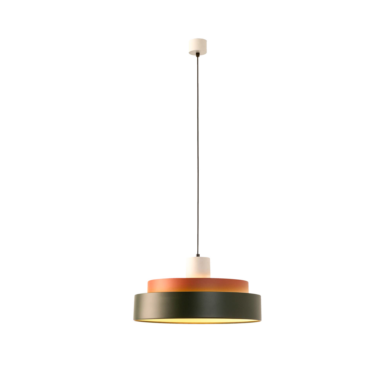 B-Ware Leds C4 Pendellampe Hängeleuchte Keops Lampe Bunt 50cm E27 Siehe Text