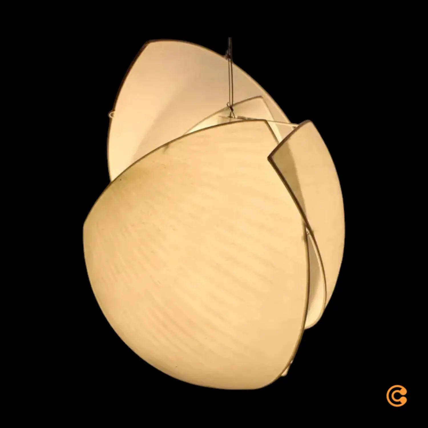 B-Ware Leds C4 Hängelampe Voiles Led Leuchte Dimmbar Leuchte Lampe Led Siehe Text/Foto