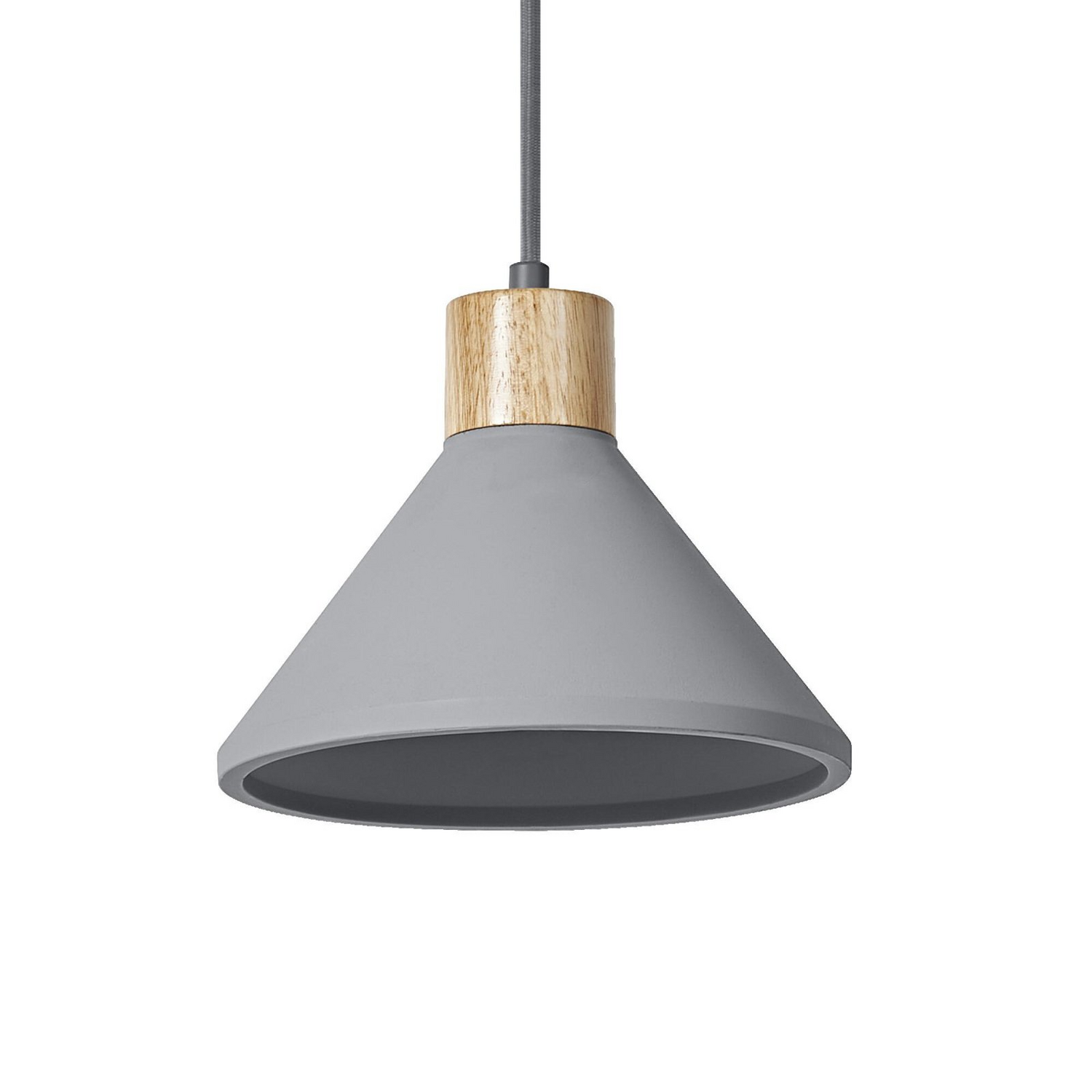 B-Ware Ledvance Hängeleuchte Pendelleuchte Betonleuchte Grau ø22cm Beton Concrete Wo471