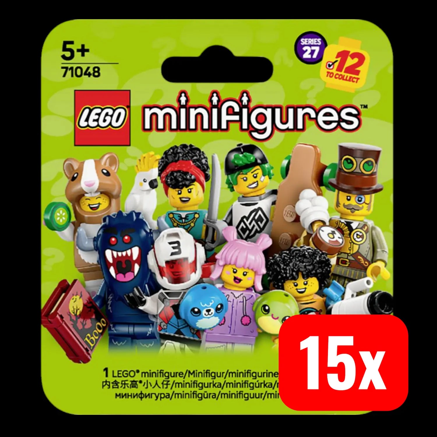 B-Ware Lego Minifigures 71048 Lego Figuren Minifiguren Serie 27 Spielzeug 15 Stück