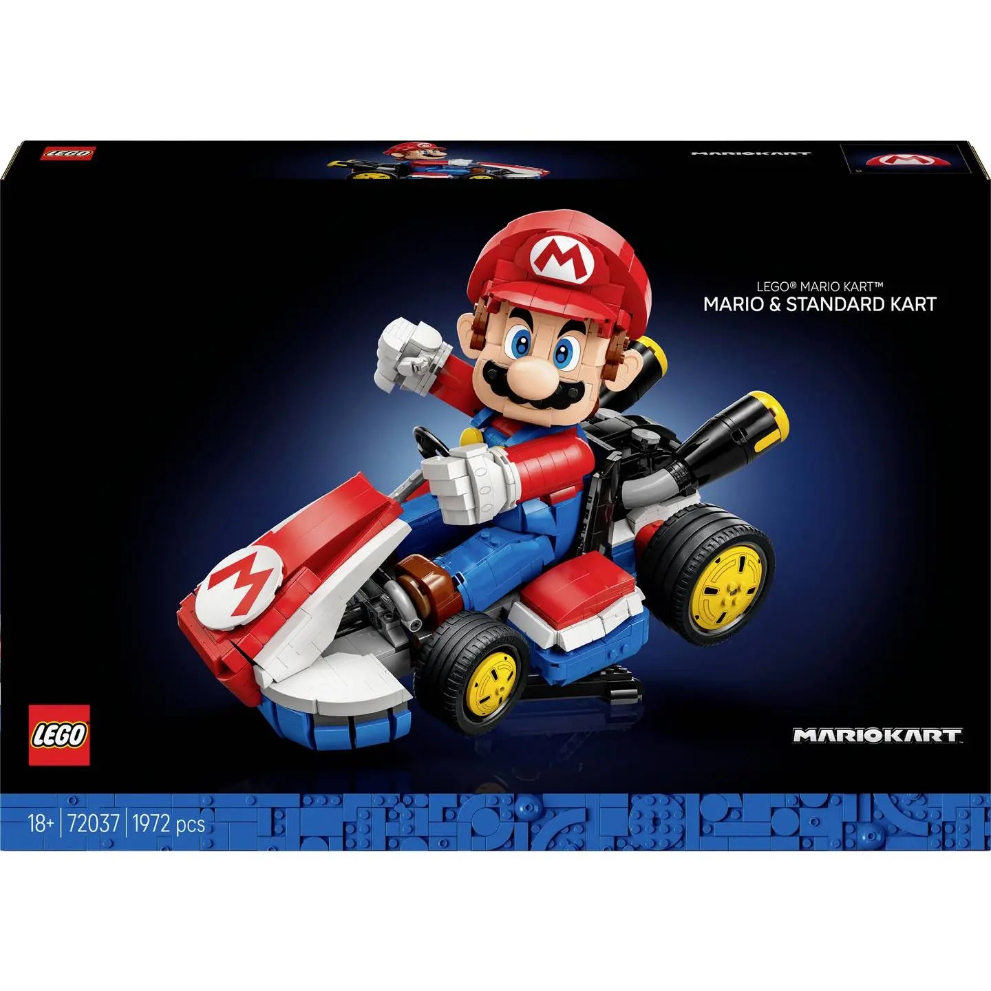 B-Ware Lego Super Mario Modell Figur Auto Mario Kart Standard Kart Sammler Bauset192