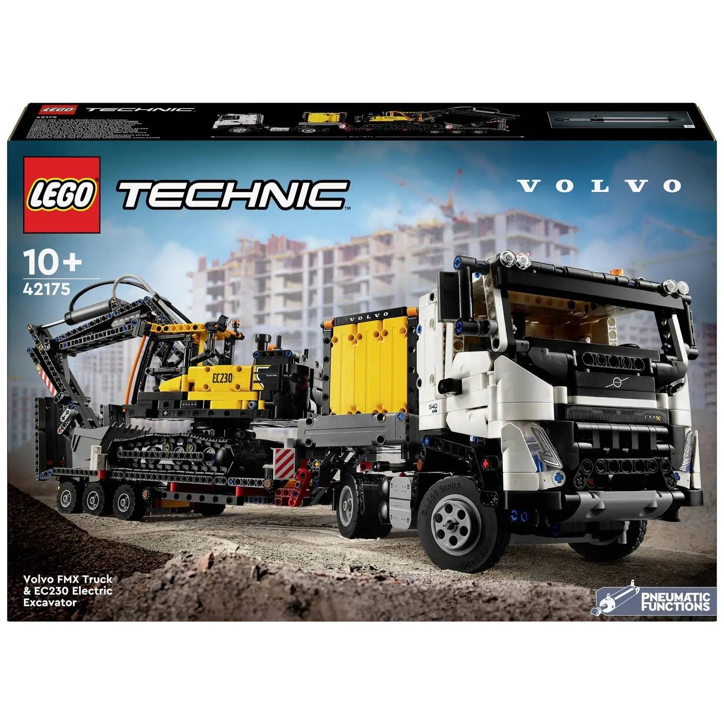 B-Ware Lego Bausatz Set Technic Bagger Lkw Volvo Fmx Raupenbagger Ec230 Electric