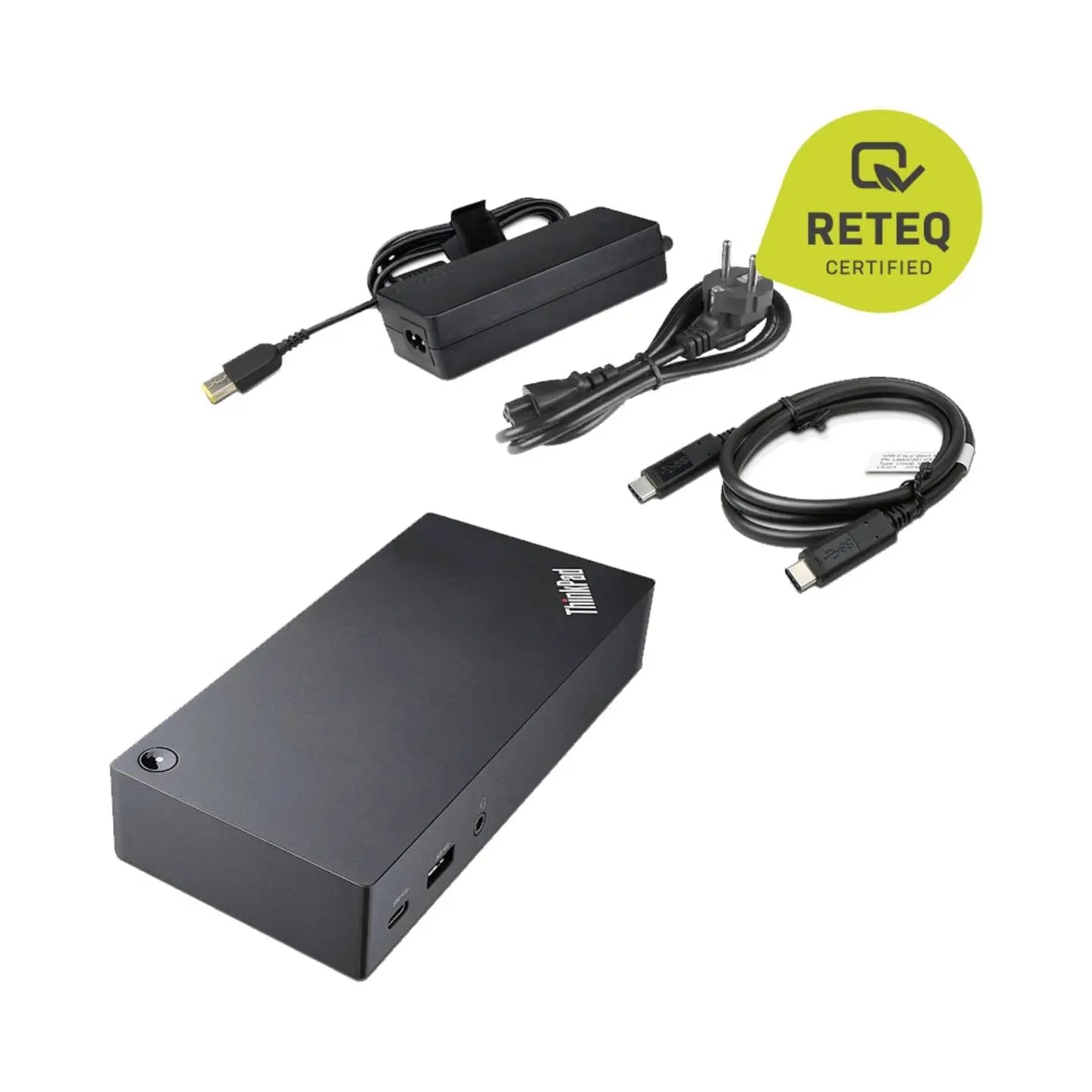 B-Ware Lenovo Dockingstation Anschlussstation Usb C Think Pad Schwarz 47