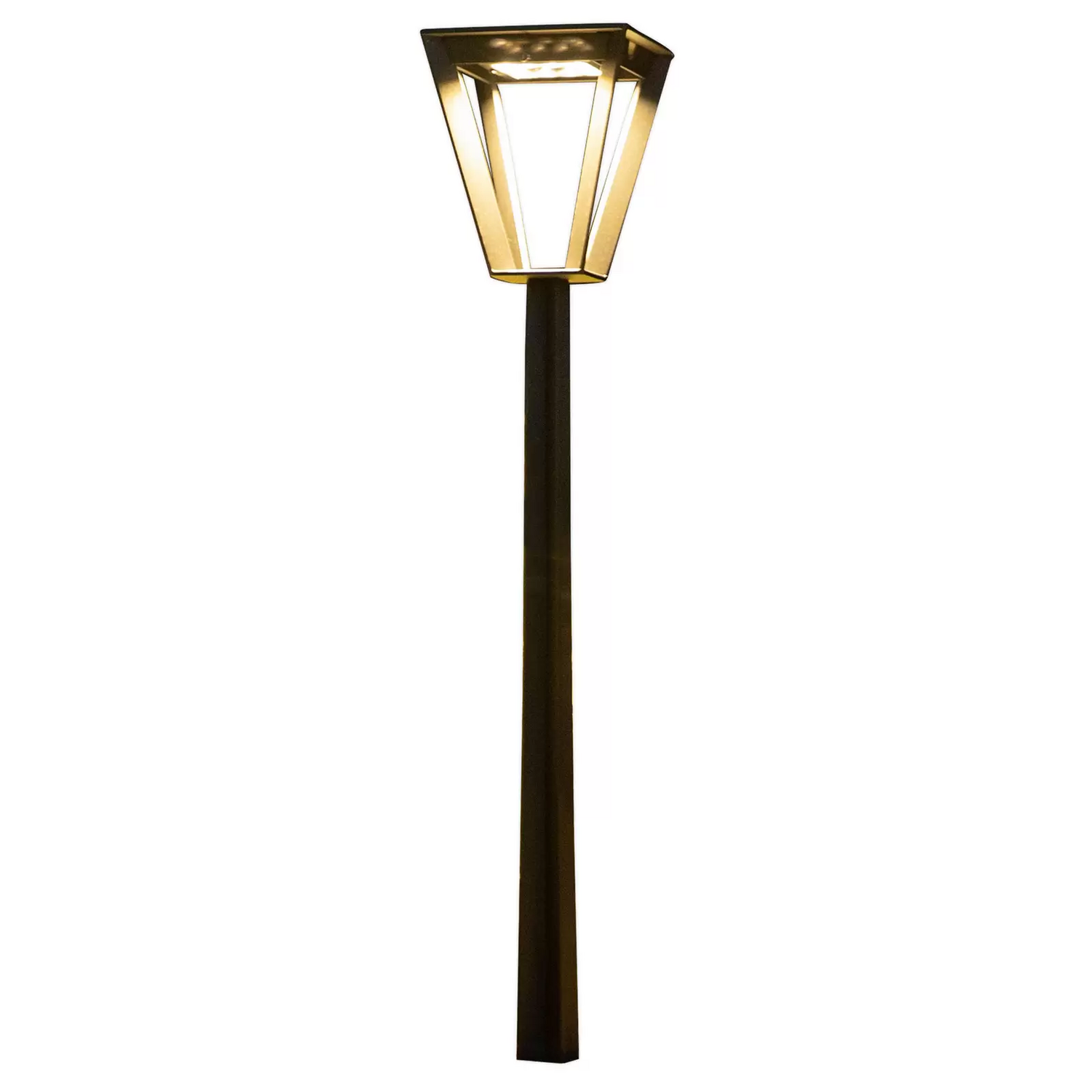B-Ware Les Jardins Led Solarwegeleuchte Metro Wegeleuchte Außenlampe Gartenleuchte Grau