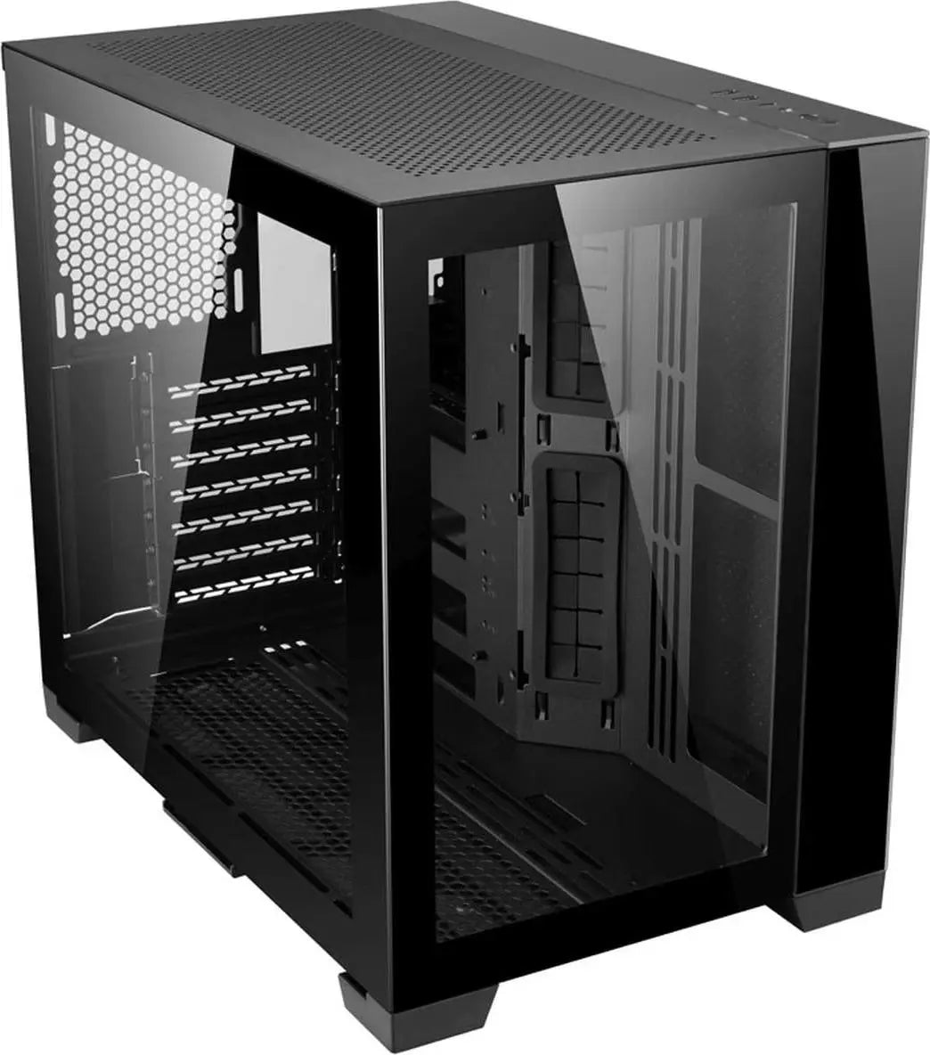B-Ware Lian Li Pc Gehäuse Mini Tower Computergehäuse Schwarz Seitenfenster Usb C