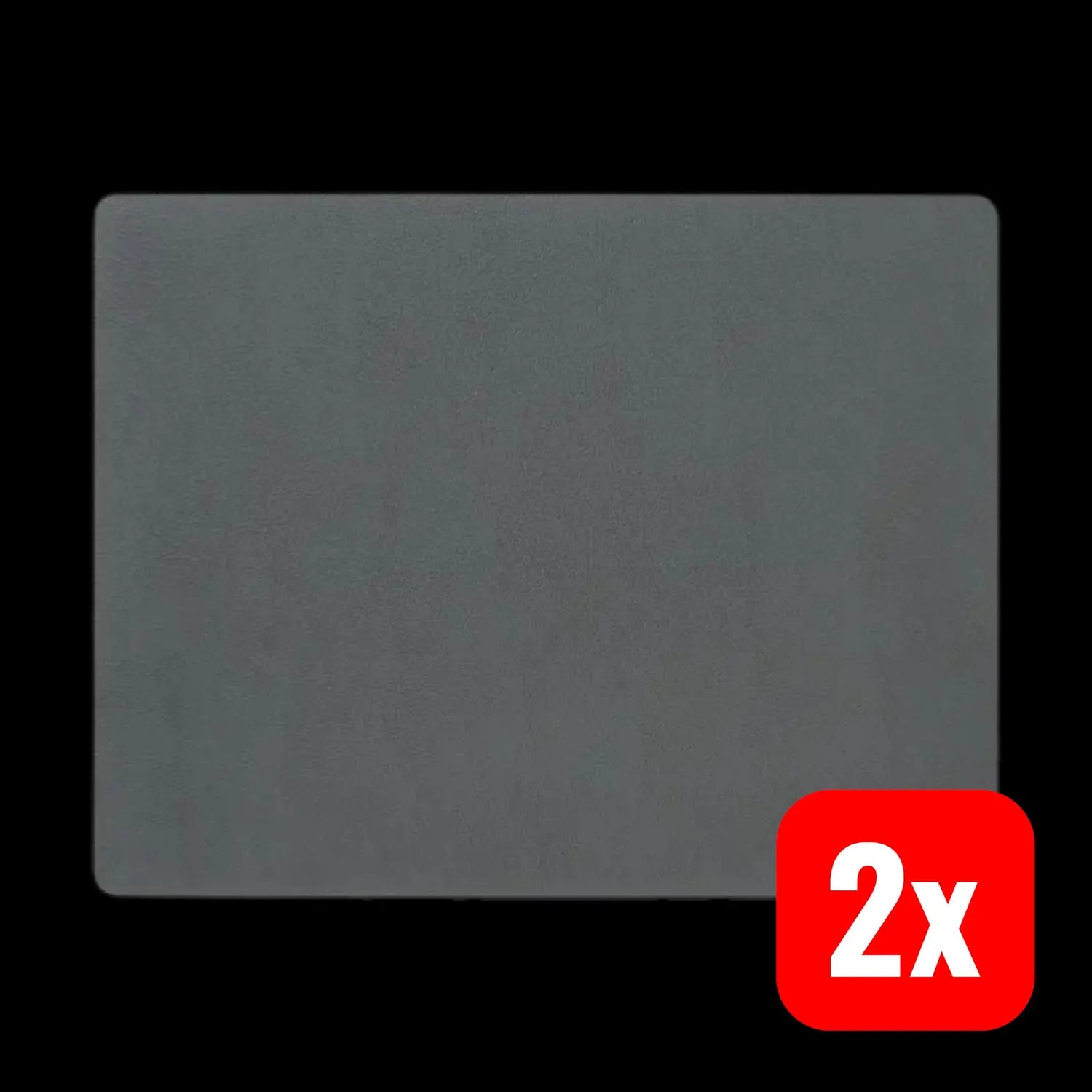 B-Ware Lind Dna Tischset Platzset Square L Leder Anthrazit Tischunterlage 2 Stück