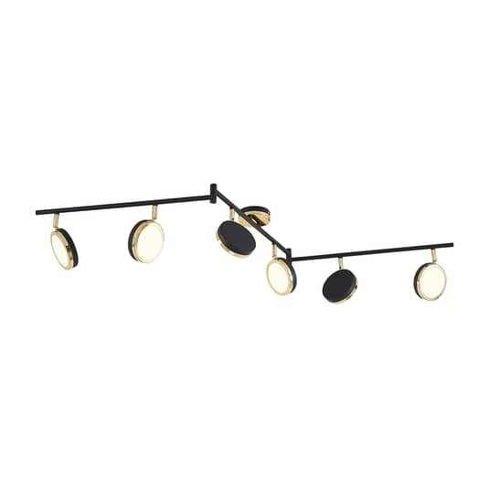 B-Ware Lindby Alsani Led Deckenstrahler Deckenlampe Deko Deckenlampe Gx53 Led 6 Flg