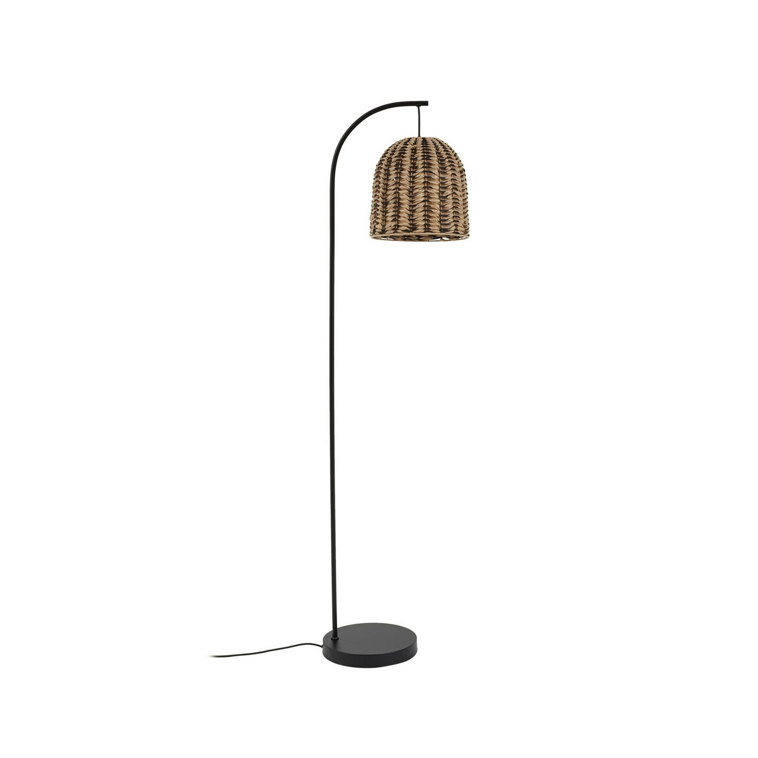 B-Ware Lindby Außenstehleuchte Standlampe Outdoorleuchte Braun Kunststoff Ip44 172cm408