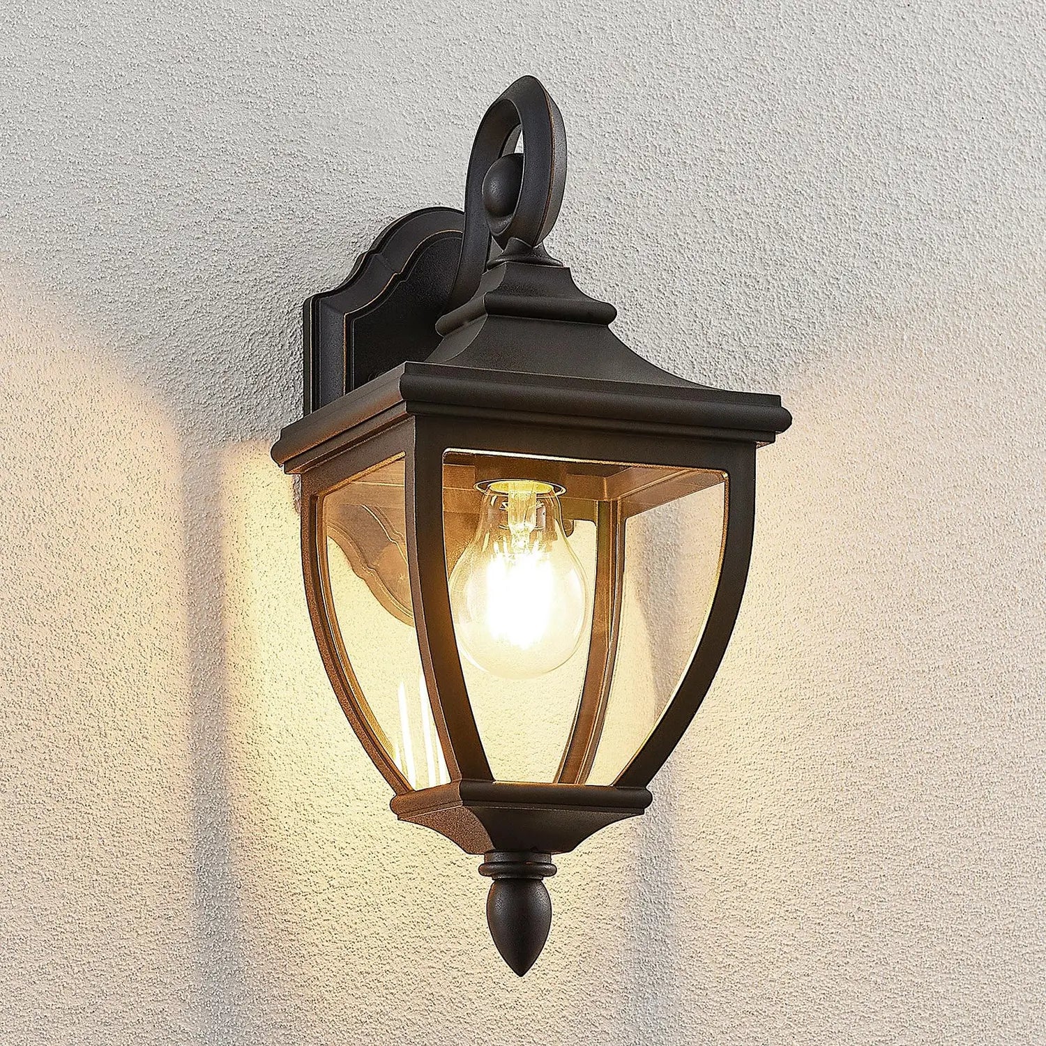B-Ware Lindby Cerys Außen Wandleuchte Larternenleuchte Gartenleuchte Dekolaterne E2784
