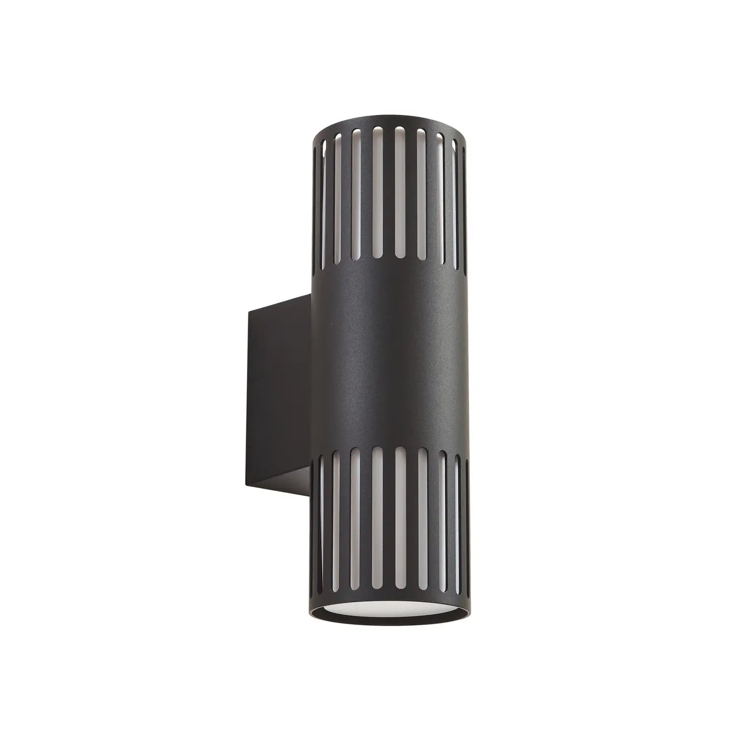 B-Ware Lindby Lurinda Außenwandleuchte Außenlampe Wandlampe Schwarz 2 Flammig ø 10 Cm