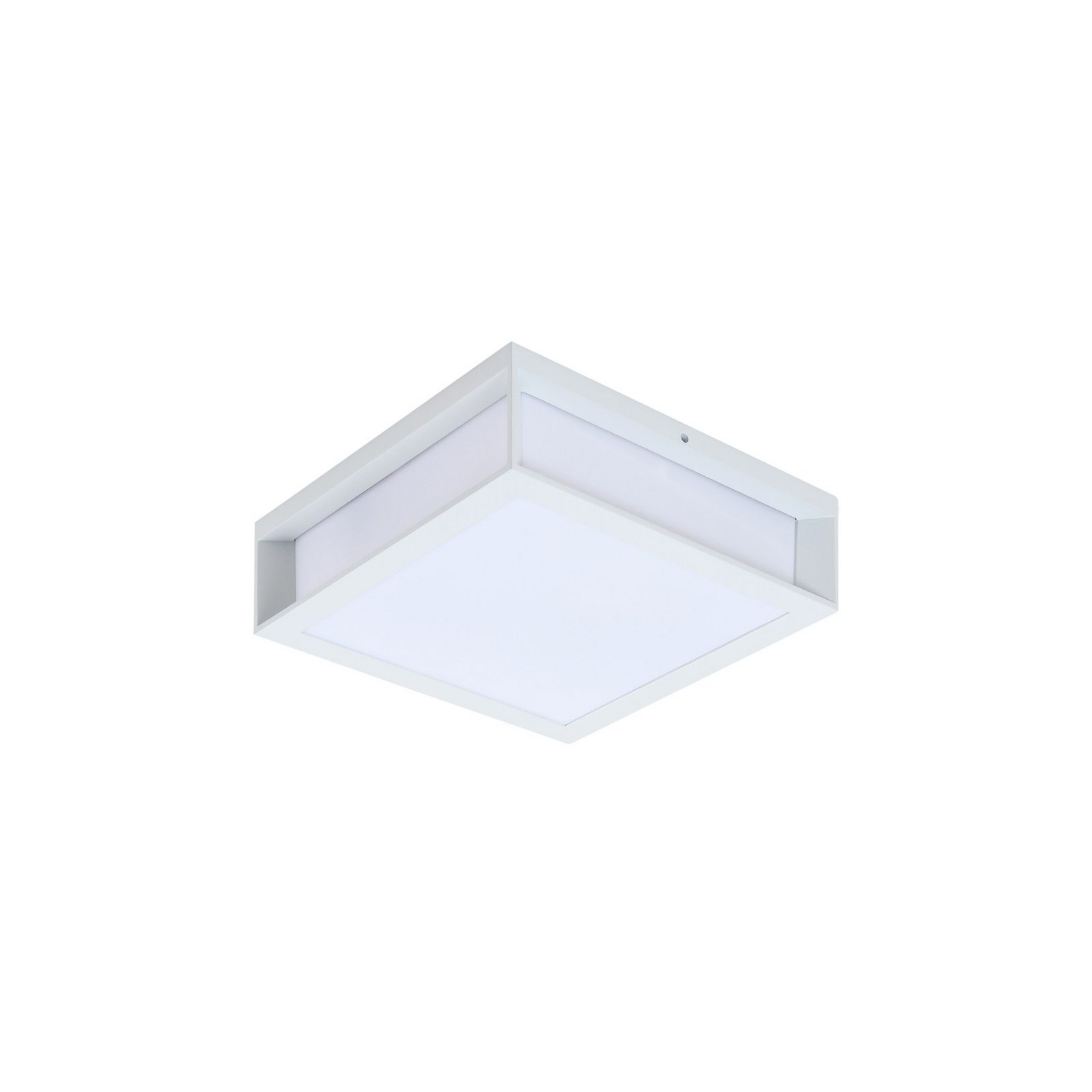 B-Ware Lindby Außenwandleuchte Sivana Weiß, Alu 26 Cm X 26 Cm Wandlampe Lampe Leuchte