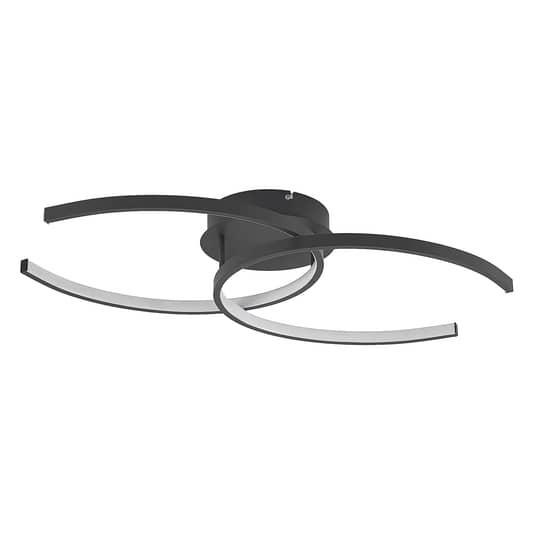 B-Ware Lindby Cirlio Led Deckenlampe Cct Anthrazit Deckenlampe Lampe Leuchte Designer