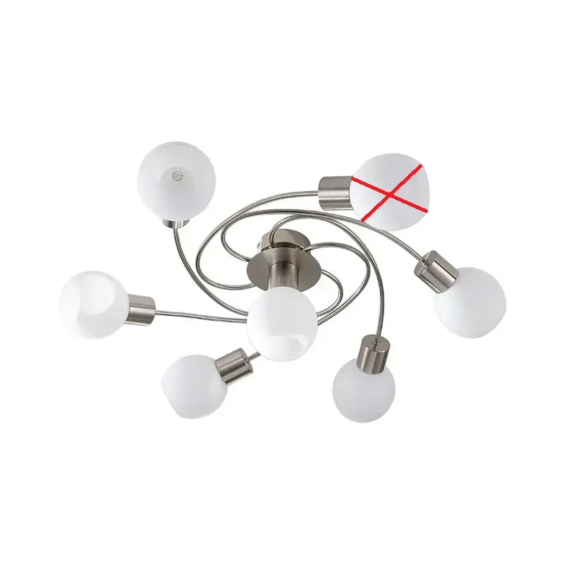 B-Ware Lindby Deckenlampe Leuchte Ciala 7 Flammig Glas E14 Siehe Text/Foto