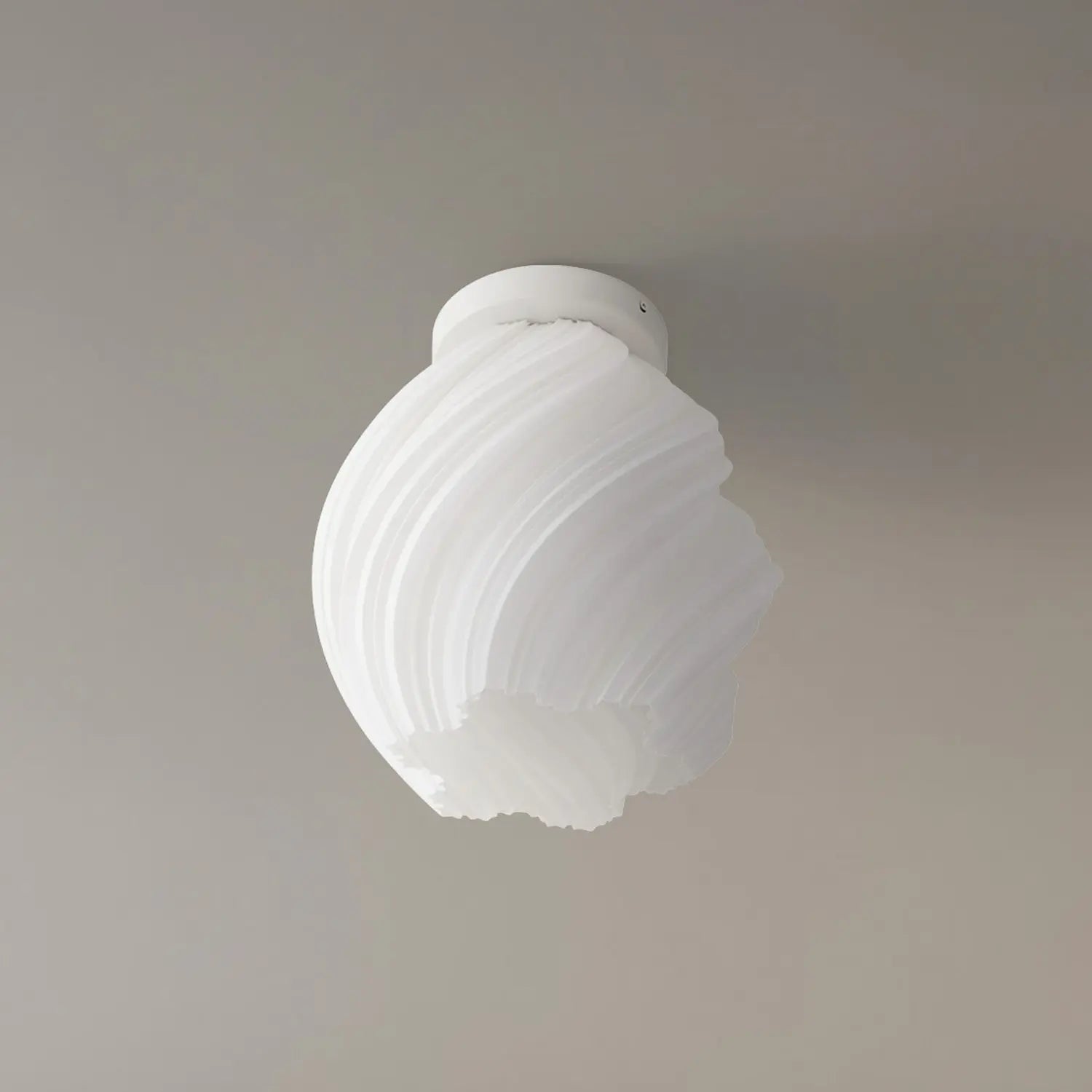 B-Ware Lindby Deckenleuchte Lampe Nuvia Weiß 3 D Druck Höhe 32 Cm Beleuchtung
