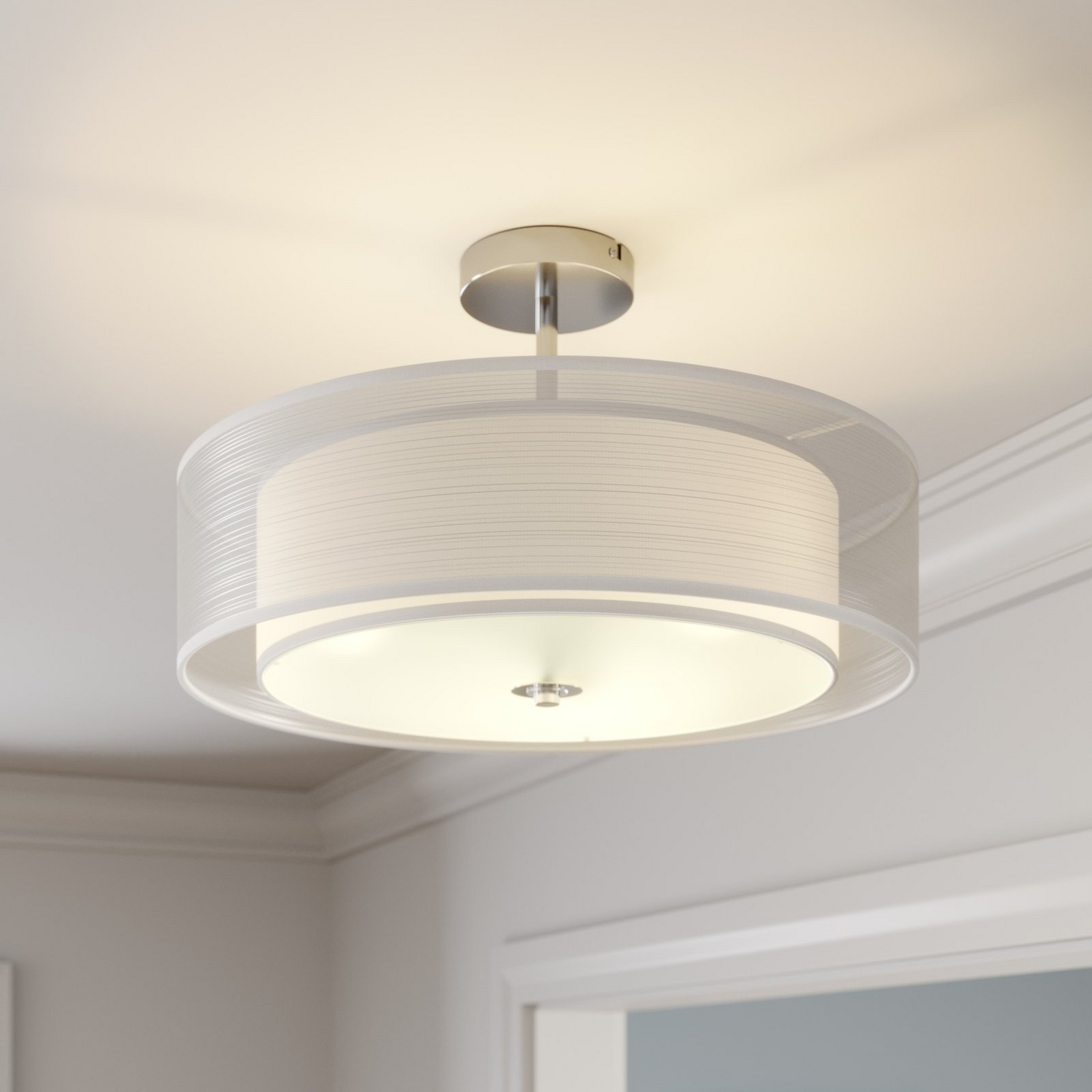 B-Ware Lindby Led Deckenlampe Pikka Hängelampe Lampe Leuchte E27 Weiß Siehe Text/Foto