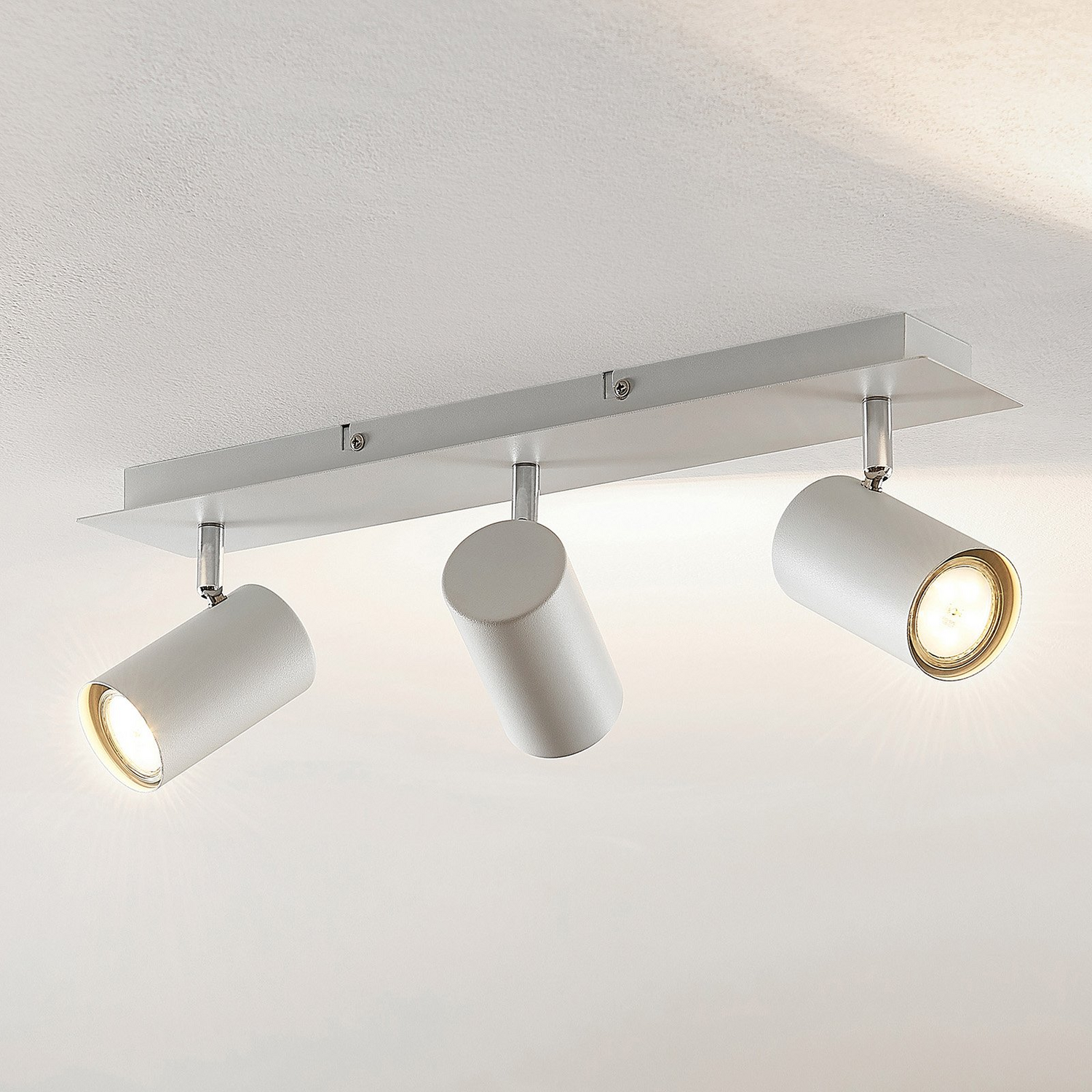 B-Ware Lindby Joffrey Deckenstrahler Deckenlampe Deckenleuchte Lampe Leuchte 3 Stück