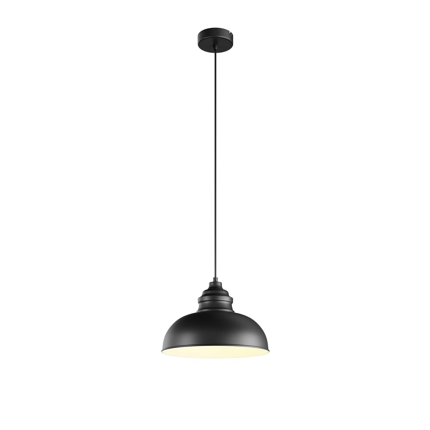 B-Ware Lindby Cliona Hängeleuchte Hängeleuchte Küchenlampe Lampe Leuchte E27 Schwarz