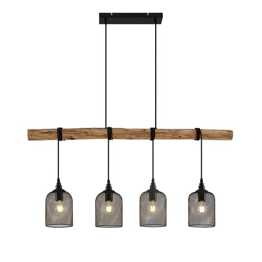 B-Ware Lindby Elrond Hängeleuchte Deckenlampe Pendelleuchte Lampe Leuchte E27 4 Flam612
