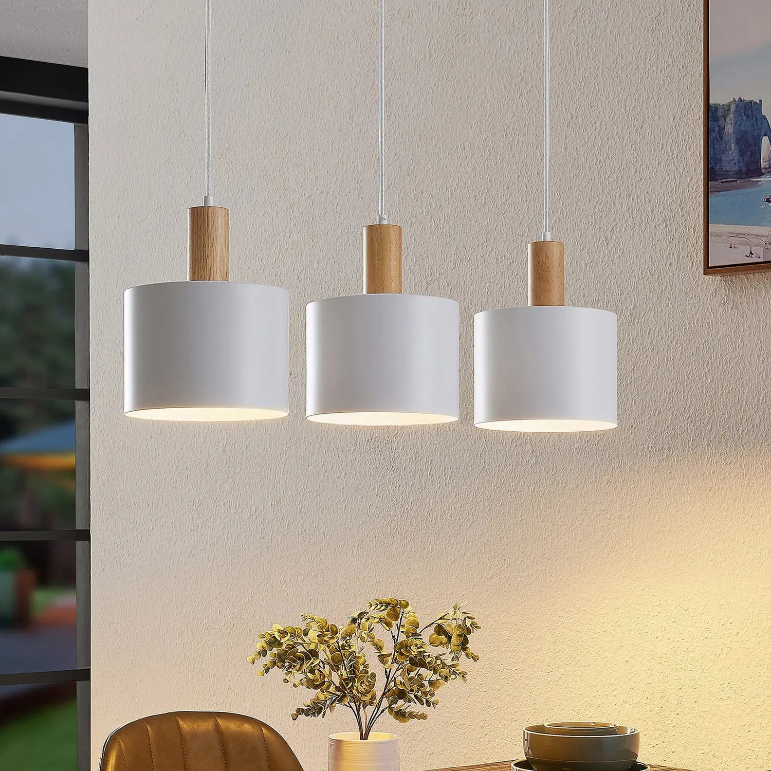 B-Ware Lindby Kadir Hängeleuchte Pendelleuchte Hängelampe Lampe Leuchte 3 Flmg Licht526
