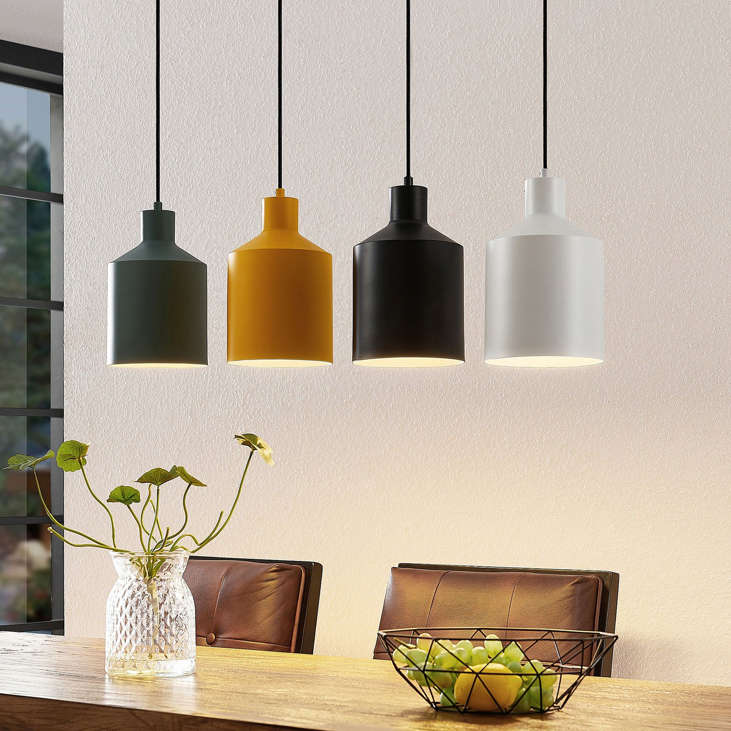 B-Ware Lindby Tirane Hängeleuchte Deckenlampe Pendelleuchte Lampe 4 Flg E27 Siehe Text
